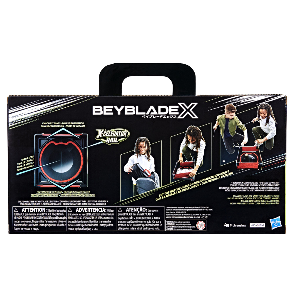 ESTADIO BEYBLADE X BEYSTADIUM BATALLA PORTÁTIL - 4