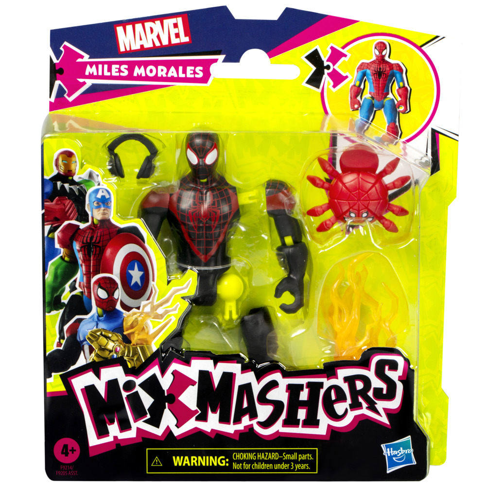 FIGURA DE ACCIÓN SPIDERMAN MIXMASHERS MILES MORALES - 2