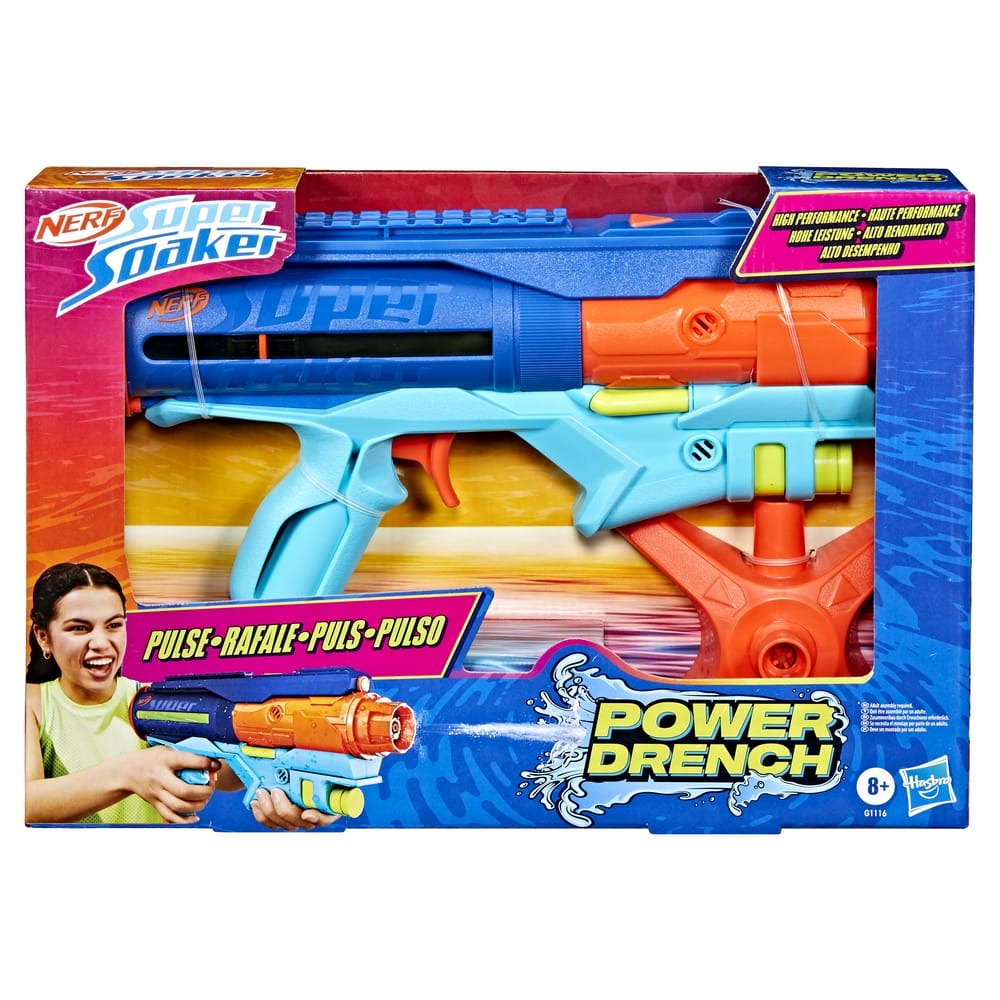 LANZADOR DE AGUA SUPER SOAKER POWER DRENCH - 2