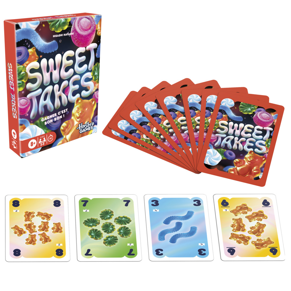 JUEGO DE MESA HASBRO GAMES SWEET TAKES - 3