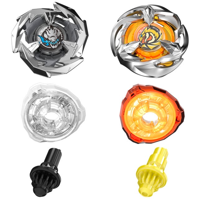 TROMPO BEYBLADE X PACK DOBLE GALE WYVERN 3-60T Y SWORD DRAN 3-80B - 5