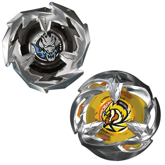 TROMPO BEYBLADE X PACK DOBLE GALE WYVERN 3-60T Y SWORD DRAN 3-80B - 6