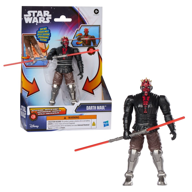 FIGURA STAR WARS ACTION FX  DARTH MAUL - 5