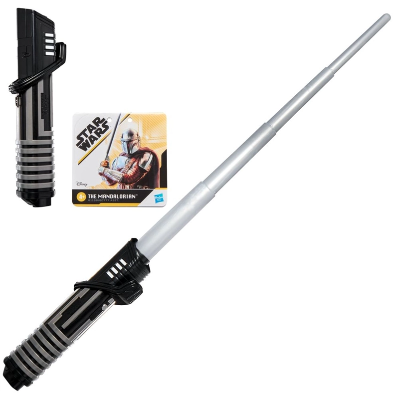 SABLE STAR WARS OSCURO NO ELECTRONICO MANDALORIANO - 3