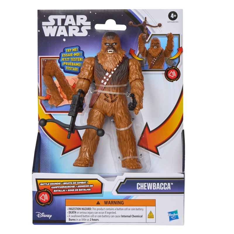 FIGURA STAR WARS ACTION FX CHEWBACCA - 5