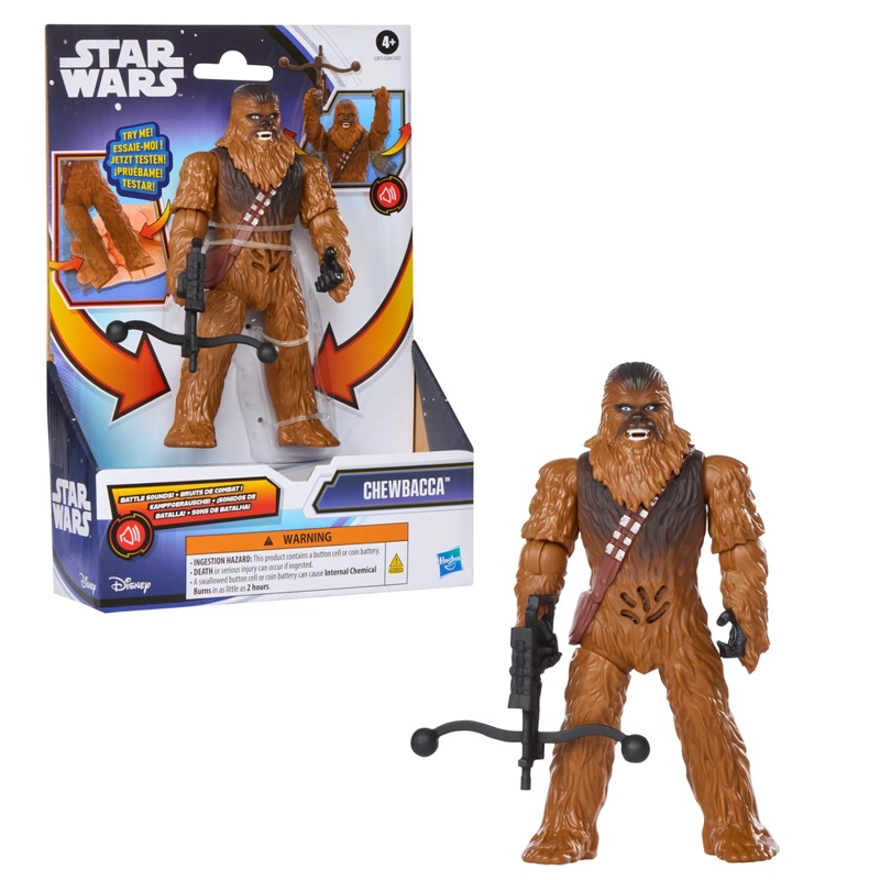 FIGURA STAR WARS ACTION FX CHEWBACCA - 6