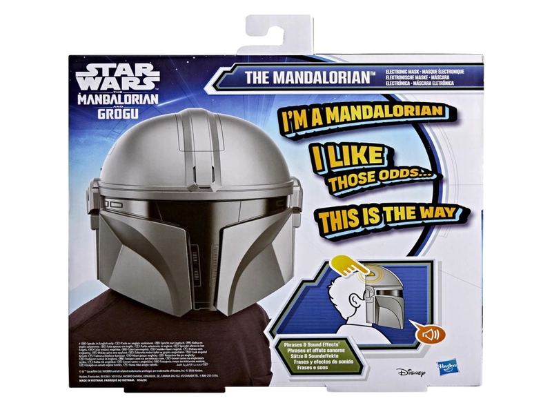 MASCARA STAR WARS THE MANDALORIAN ELECTRONICA - 4