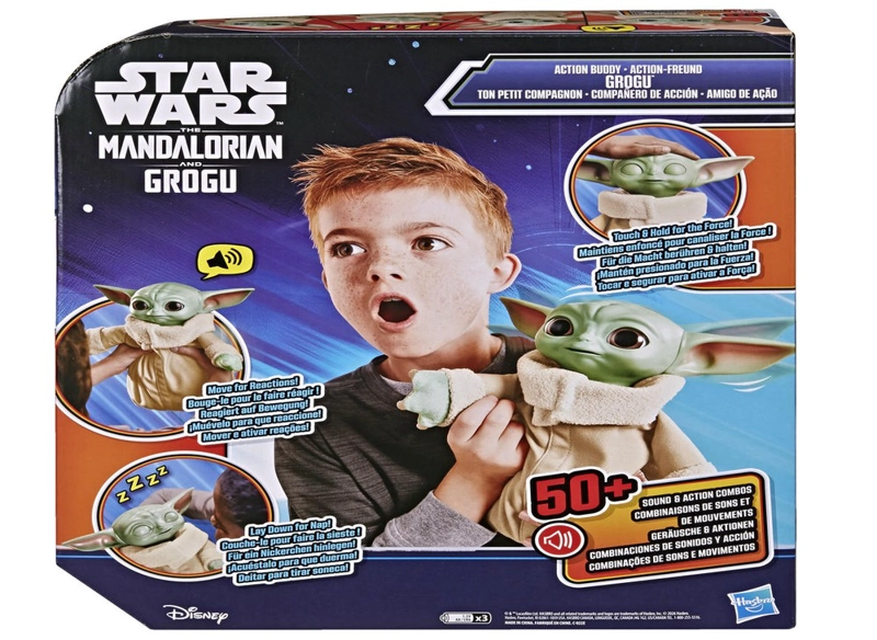 FIGURA STAR WARS COMPAÑERO DE ACCION GROGU - 8