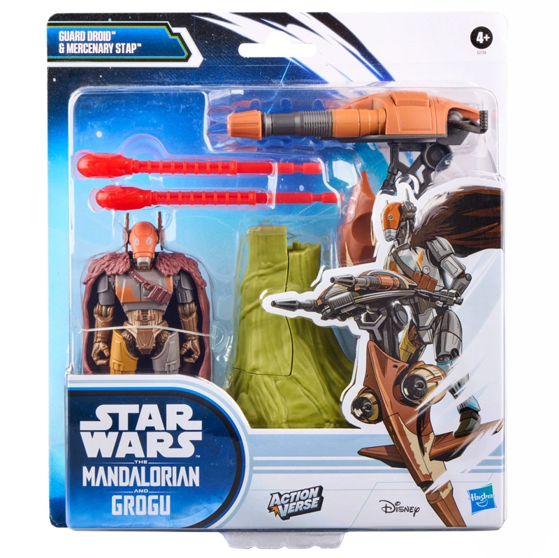 FIG. STAR WARS ACTIONVERSE GUARD DROID & MERCENARY STA - 8