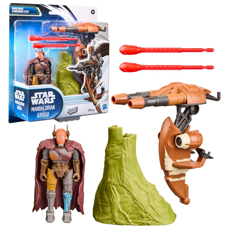 FIG. STAR WARS ACTIONVERSE GUARD DROID & MERCENARY STA - 9