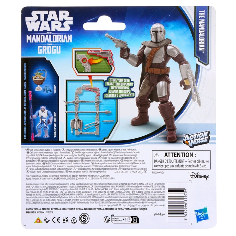 FIGURA STAR WARS ACTIONVERSE THE MANDALORIAN - 4
