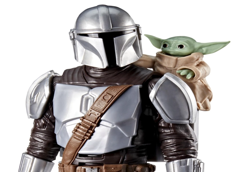 FIG. STAR WARS THE MANDALORIAN & GROGU BLASTER CAZARRECOMPENSAS - 6
