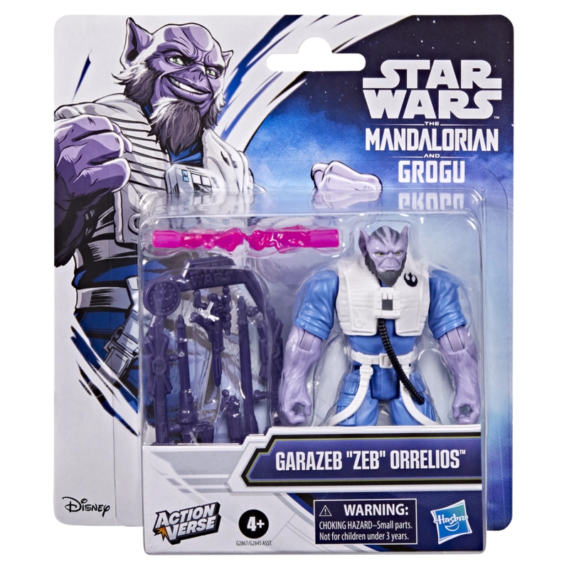 FIGURA DE ACCION STAR WARS ACTIONVERSE ZEB ORRELIOS - 1