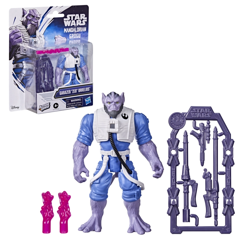 FIGURA DE ACCION STAR WARS ACTIONVERSE ZEB ORRELIOS - 9