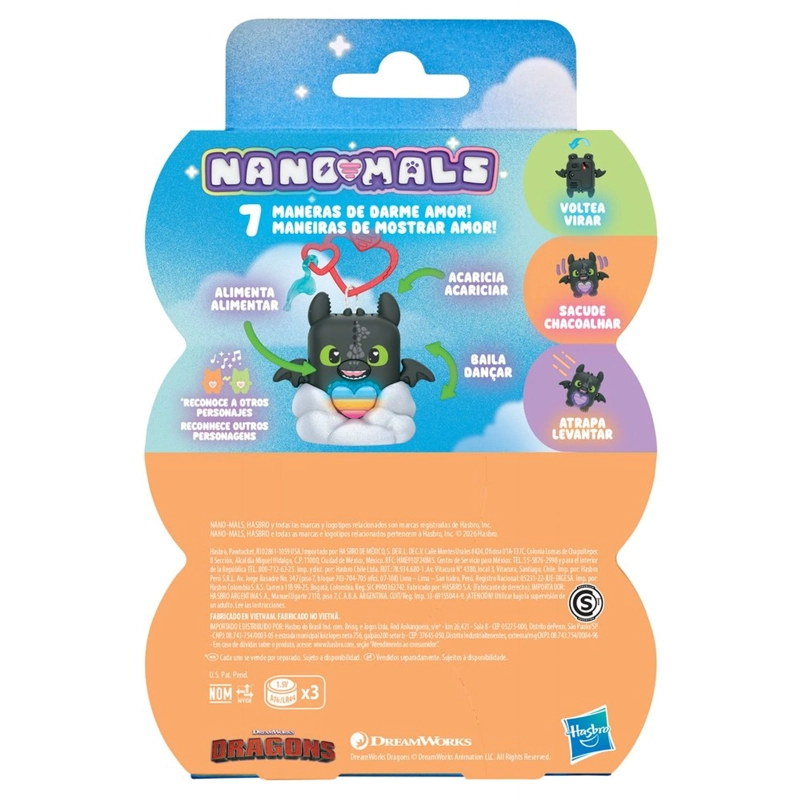 MASCOTA ELECTRONICA HASBRO NANO MALS CHIMUELO - 3