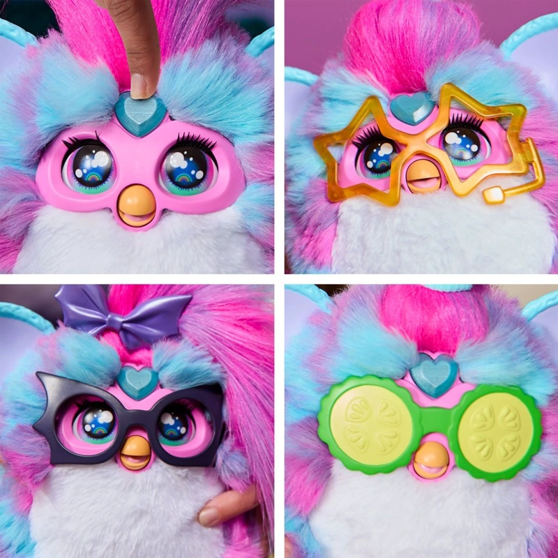 PELUCHE ELECTRONICO FURBY VIBES BLUE RAZZ - 11