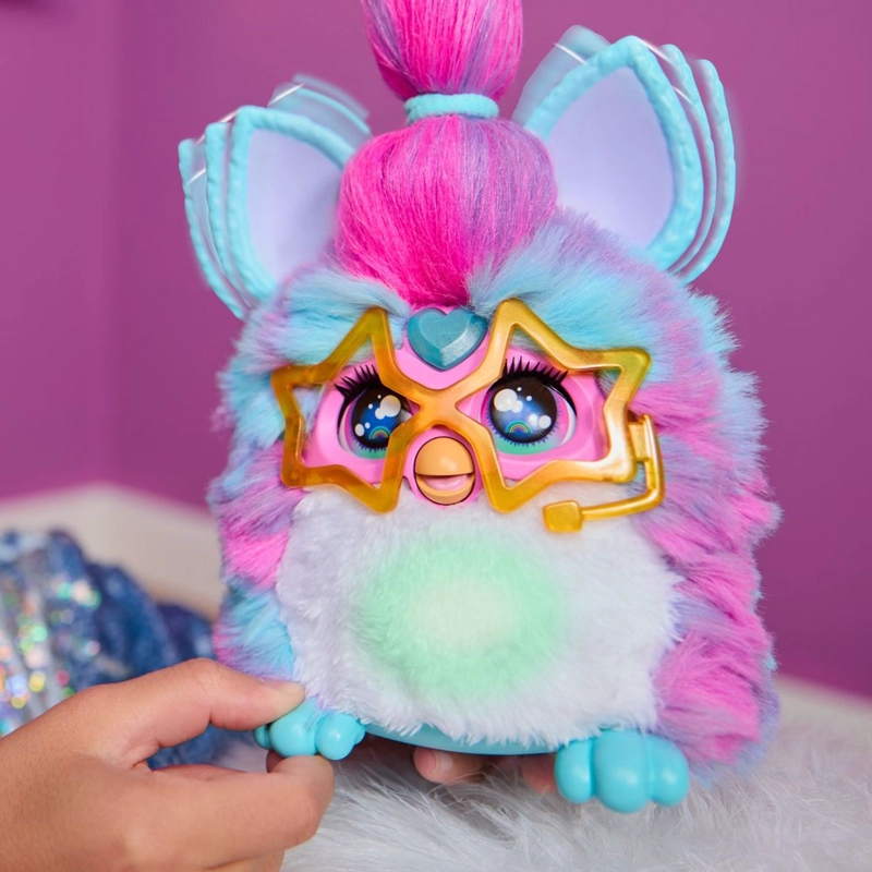 PELUCHE ELECTRONICO FURBY VIBES BLUE RAZZ - 12