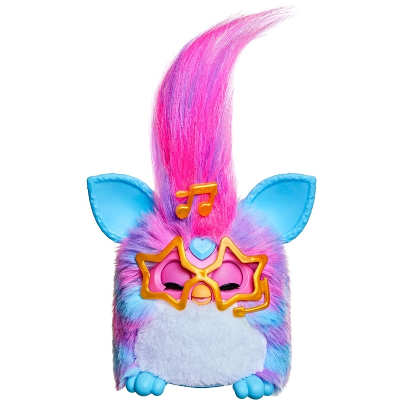 PELUCHE ELECTRONICO FURBY VIBES BLUE RAZZ - 5