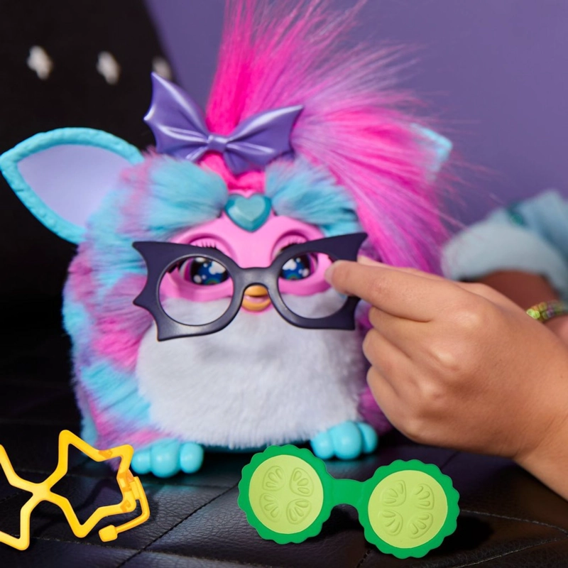 PELUCHE ELECTRONICO FURBY VIBES BLUE RAZZ - 8