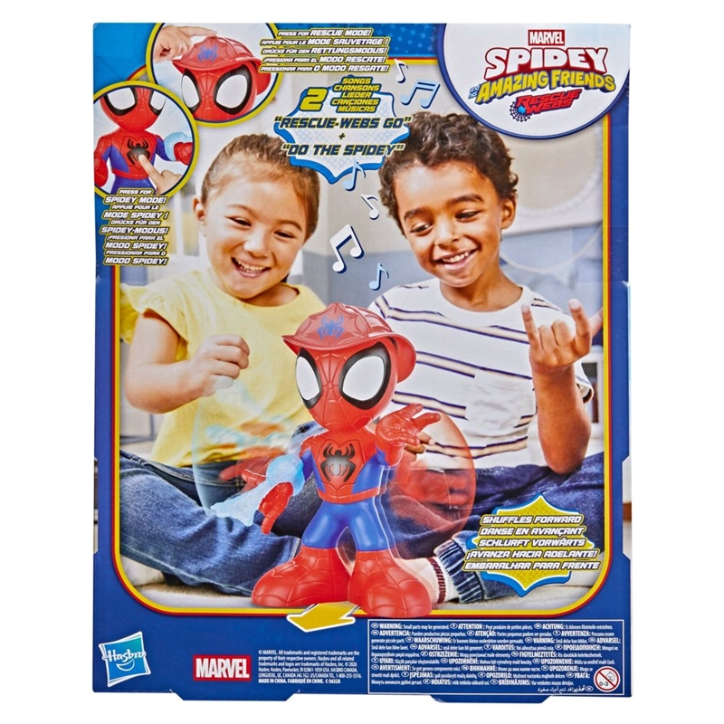PELUCHE ELECTRONICO SPIDEY AND FRIENDS AMAZING FRIENDS SPIDEY BAILA Y RESCATA - 4