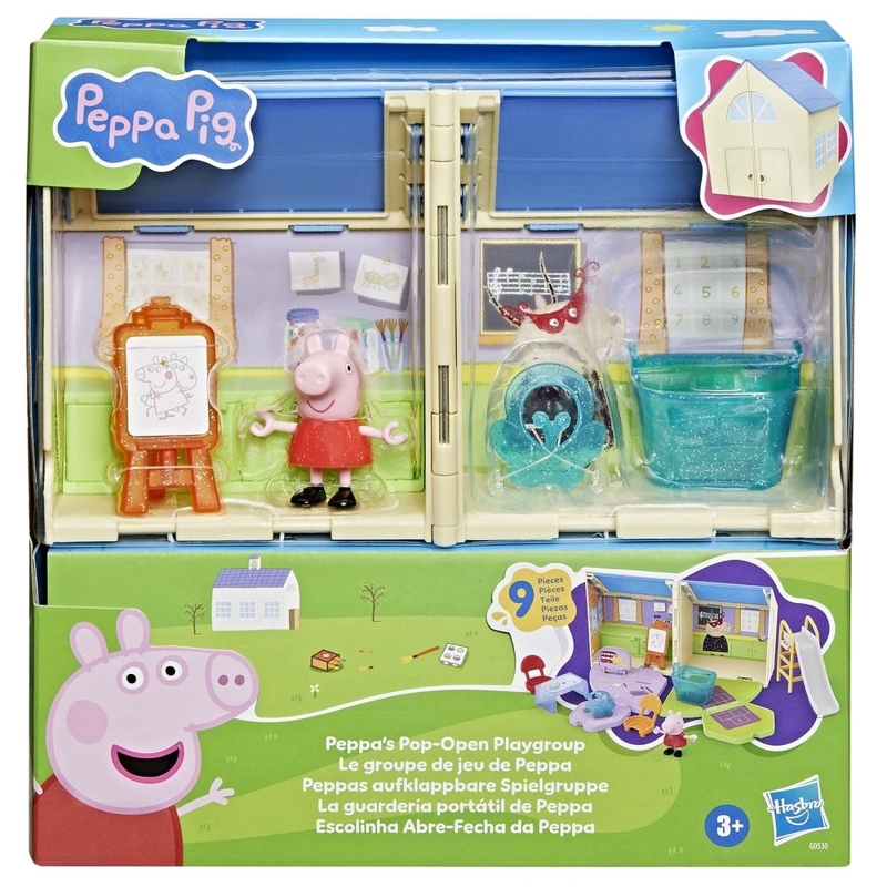 SET DE JUEGO PEPPA PIG LA GUARDERIA PORTATIL DE PEPPA - 1
