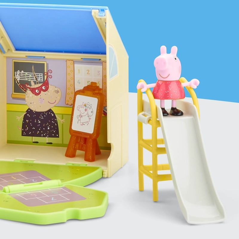 SET DE JUEGO PEPPA PIG LA GUARDERIA PORTATIL DE PEPPA - 10