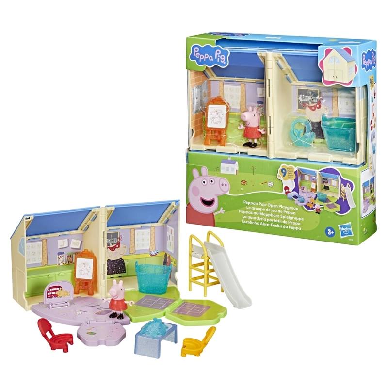 SET DE JUEGO PEPPA PIG LA GUARDERIA PORTATIL DE PEPPA - 3