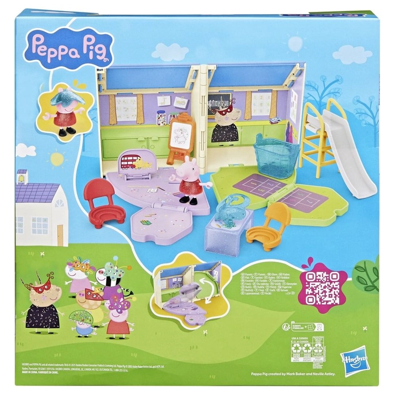 SET DE JUEGO PEPPA PIG LA GUARDERIA PORTATIL DE PEPPA - 4