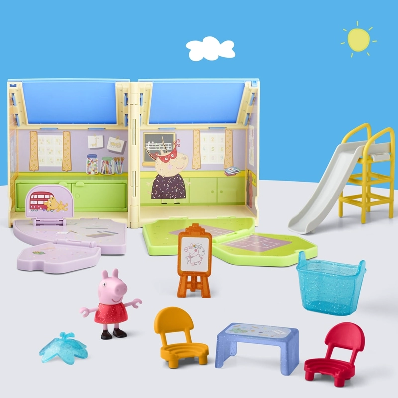 SET DE JUEGO PEPPA PIG LA GUARDERIA PORTATIL DE PEPPA - 5