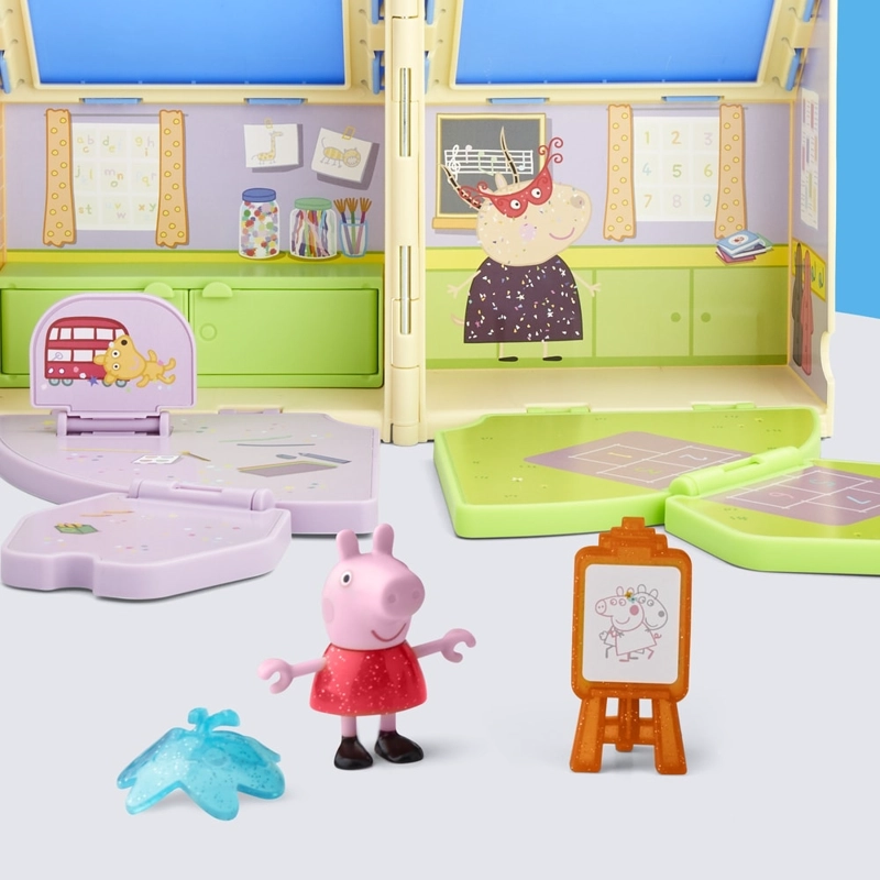 SET DE JUEGO PEPPA PIG LA GUARDERIA PORTATIL DE PEPPA - 6