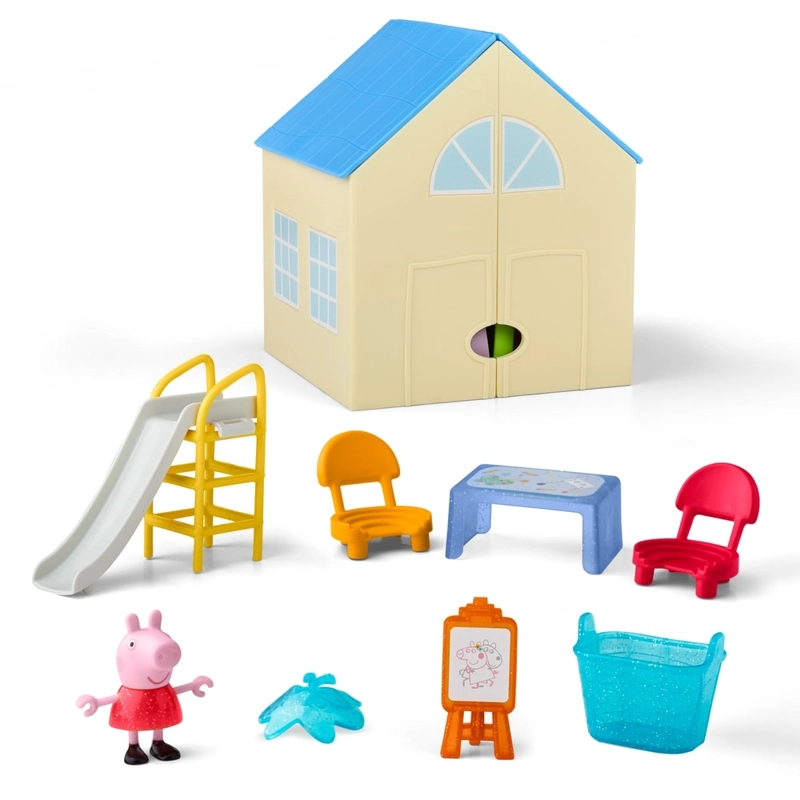 SET DE JUEGO PEPPA PIG LA GUARDERIA PORTATIL DE PEPPA - 7