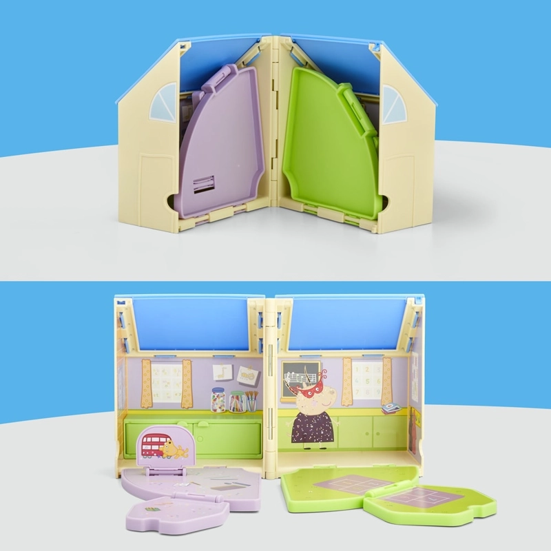 SET DE JUEGO PEPPA PIG LA GUARDERIA PORTATIL DE PEPPA - 8