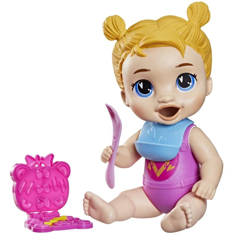 MUÑECA BABY ALIVE DINNERTIME CREATIONS CABELLO RUBIO - 5