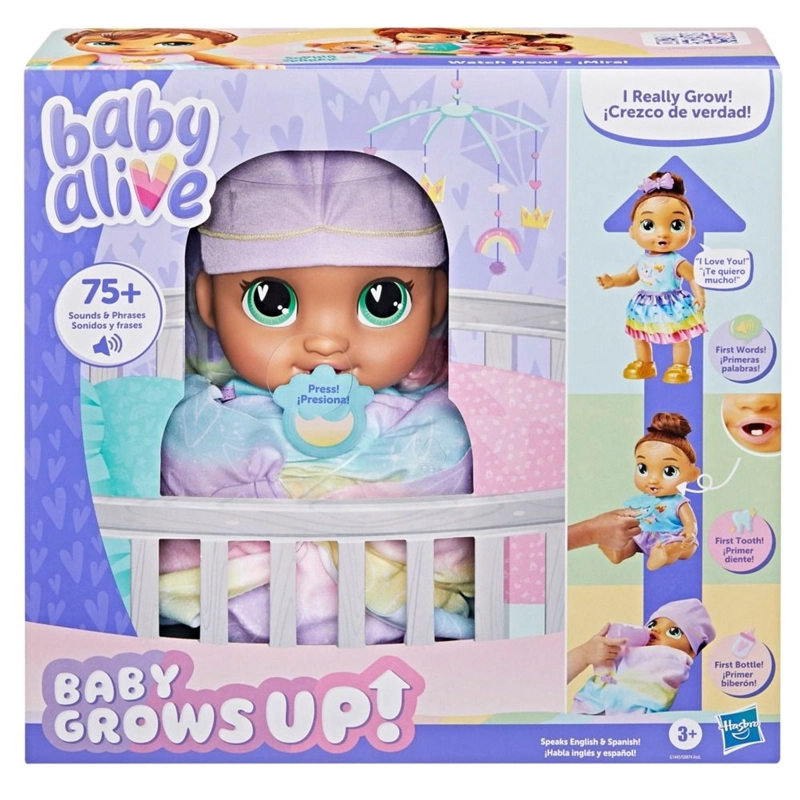 MUÑECA BABY ALIVE BABY  BEBE  CRECE SOPHIA SPARKLE - 2