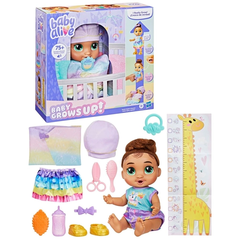 MUÑECA BABY ALIVE BABY  BEBE  CRECE SOPHIA SPARKLE - 3