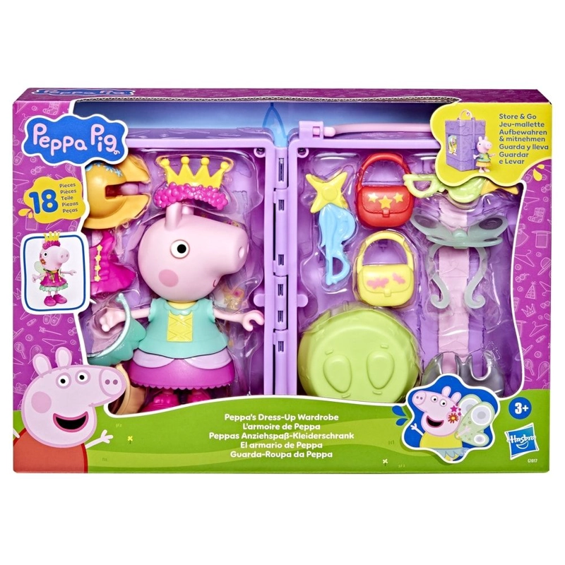 SET DE JUEGO PEPPA PIG EL ARMARIO DE PEPPA - 1