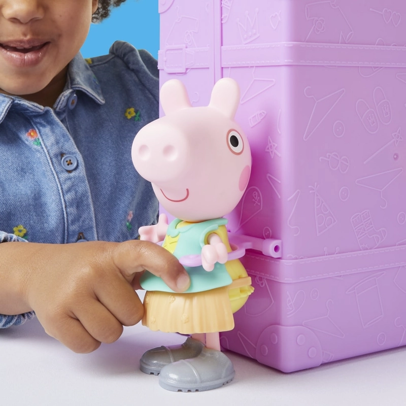 SET DE JUEGO PEPPA PIG EL ARMARIO DE PEPPA - 11