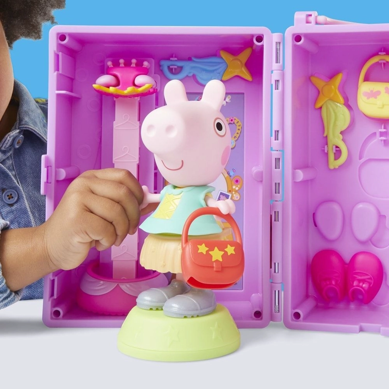 SET DE JUEGO PEPPA PIG EL ARMARIO DE PEPPA - 12