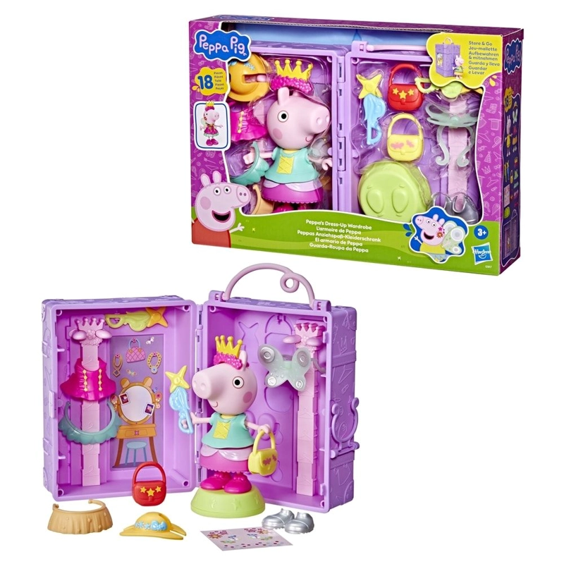 SET DE JUEGO PEPPA PIG EL ARMARIO DE PEPPA - 3