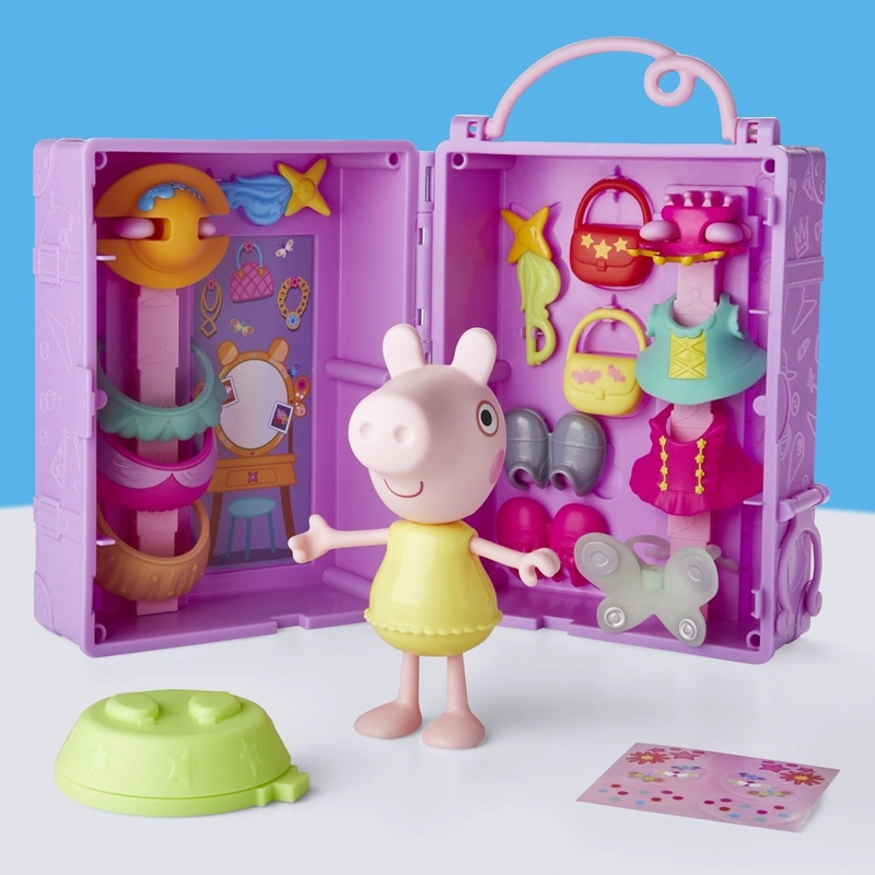 SET DE JUEGO PEPPA PIG EL ARMARIO DE PEPPA - 6