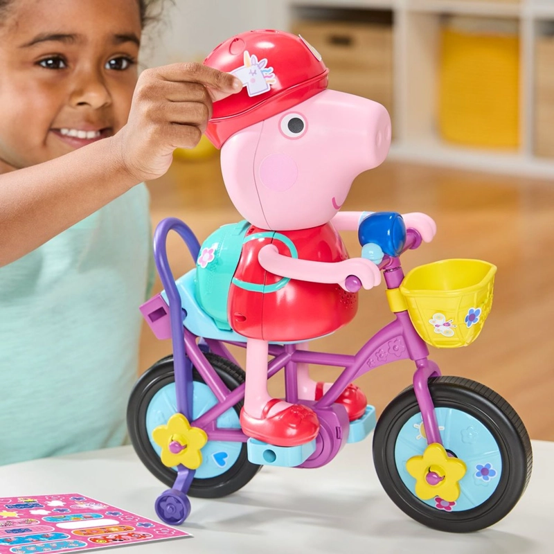 SET DE JUEGO PEPPA PIG PEDALEANDO CON PEPPA - 12