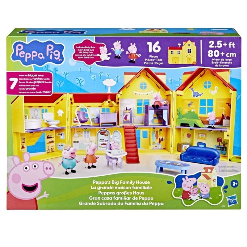 SET DE JUEGO PEPPA PIG GRAN CASA FAMILIAR DE PEPPA - 1