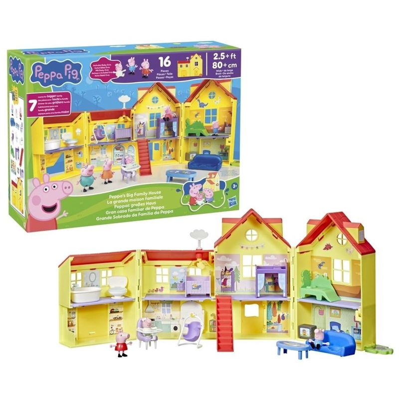 SET DE JUEGO PEPPA PIG GRAN CASA FAMILIAR DE PEPPA - 3