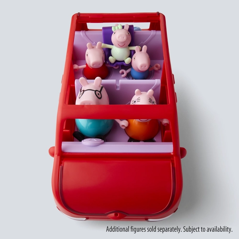 MUÑECA PEPPA PIG EL GRAN AUTO DE LA FAMILIA DE PEPPA - 10