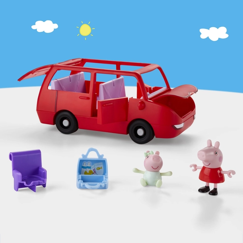 MUÑECA PEPPA PIG EL GRAN AUTO DE LA FAMILIA DE PEPPA - 11