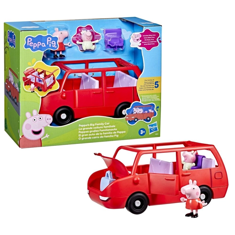 MUÑECA PEPPA PIG EL GRAN AUTO DE LA FAMILIA DE PEPPA - 3