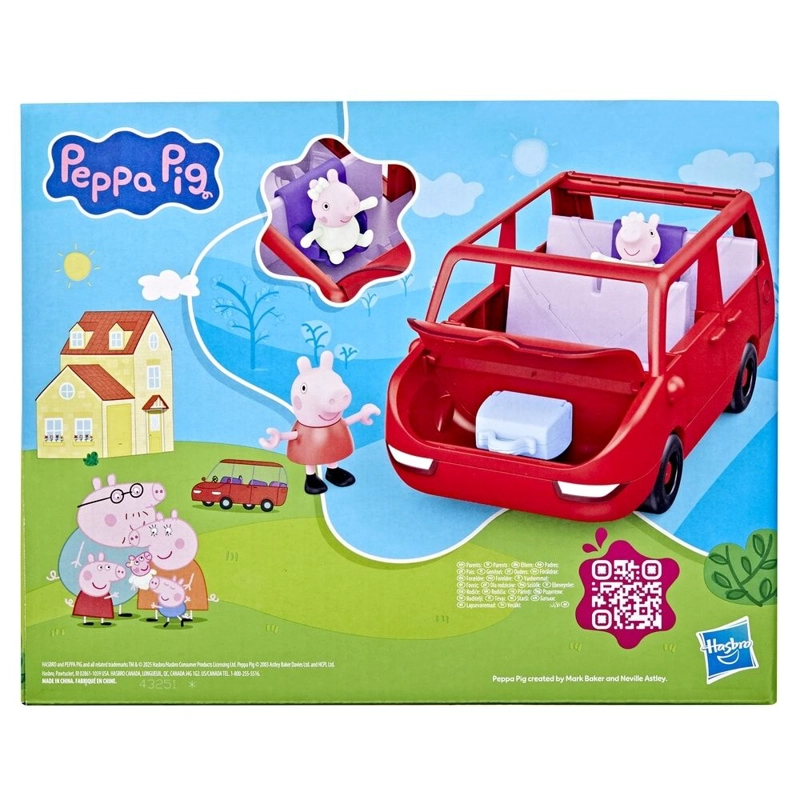 MUÑECA PEPPA PIG EL GRAN AUTO DE LA FAMILIA DE PEPPA - 4