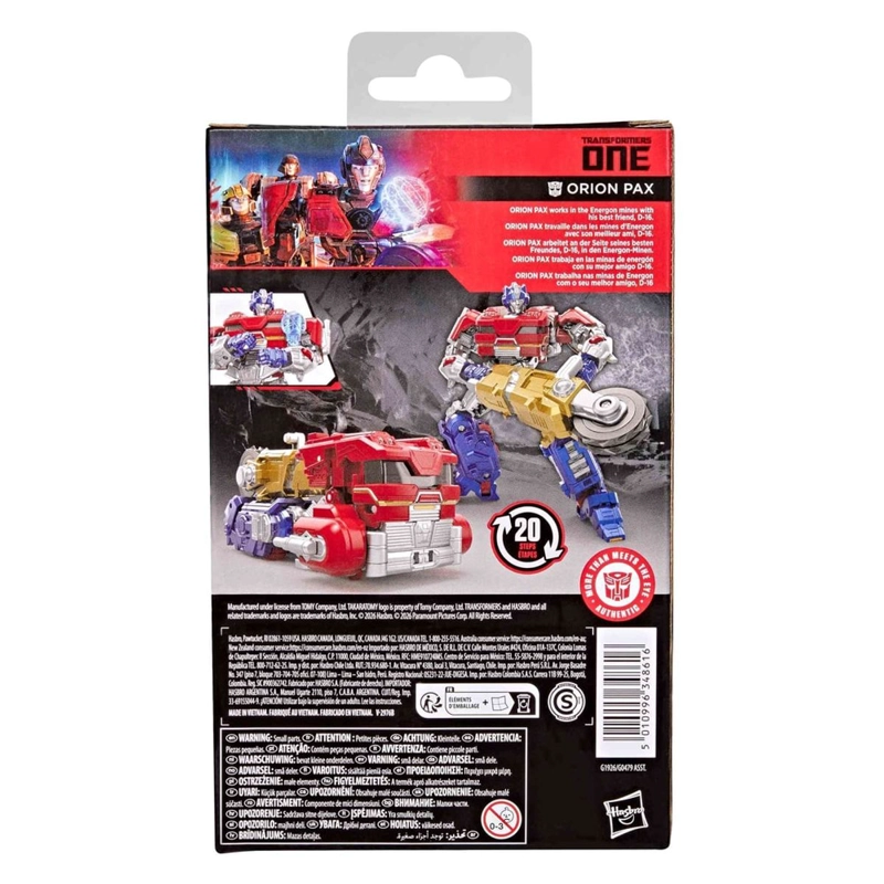 FIGURA DE ACCION TRANSFORMERS STUDIO SERIES ORION PAX - 5