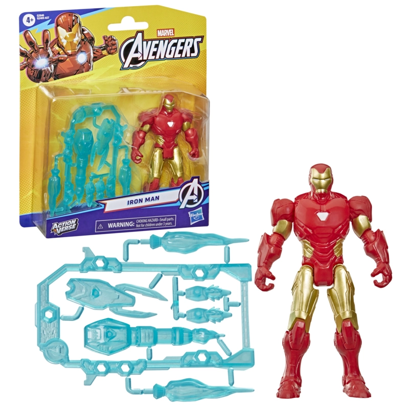 FIGURA DE ACCION MARVEL ACTION VERSE  IRON MAN - 3