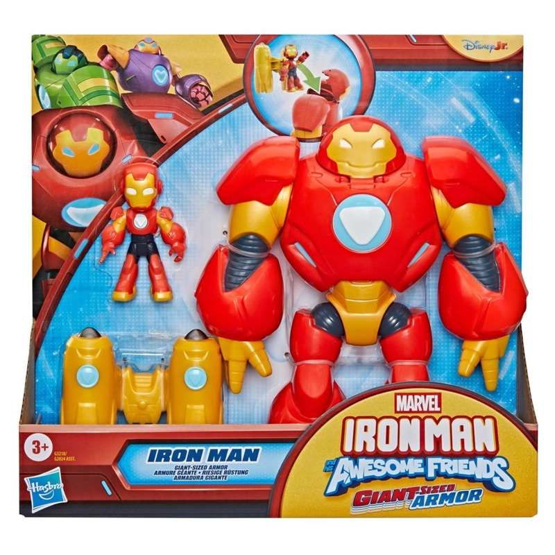 FIGURA DE ACCION IRON FRIENDS ARMADURA GIGANTE IRON MAN - 2
